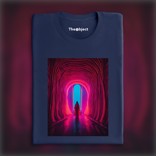 T-Shirt - Néon luminescent photolab, Paysage exoplanète - 3561150341