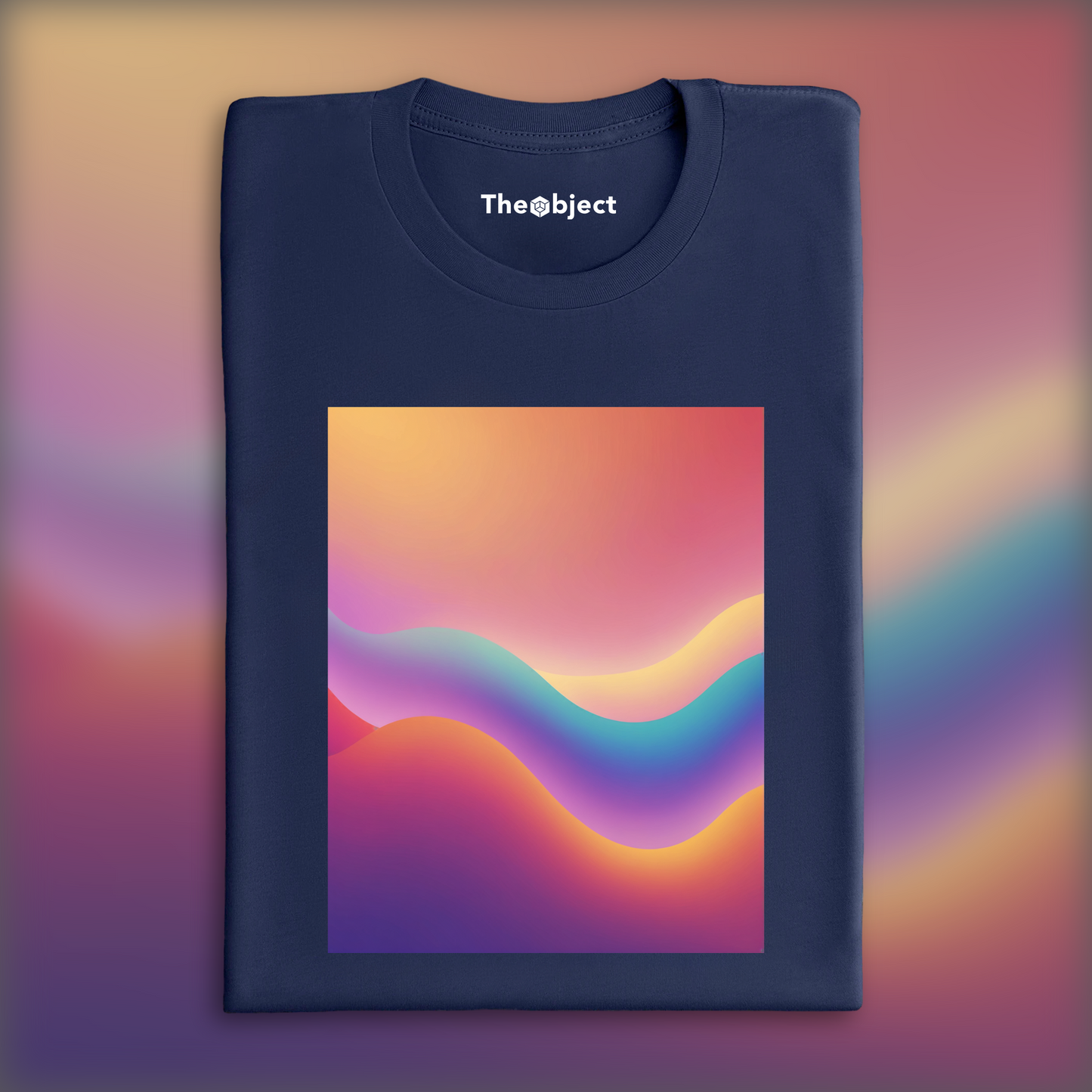 T-Shirt - Abstract gradient, warm, glowing ambiance - 1888027095