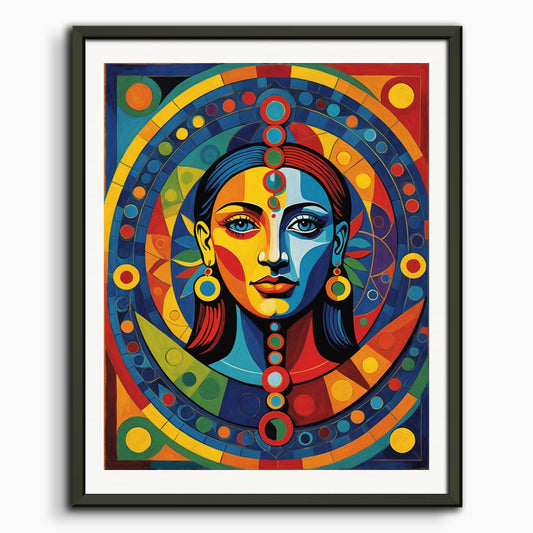 Poster: Grand master of 20th century art, chakra