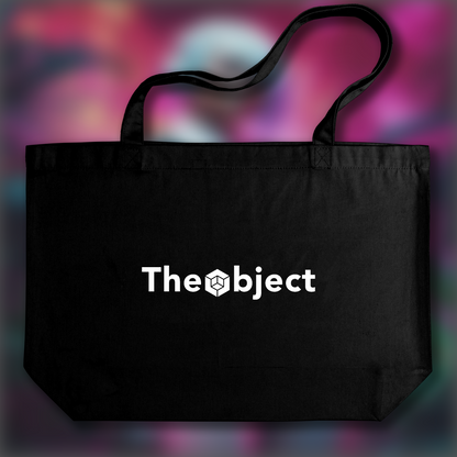 Tote bag - Neon punk, a white ghost in the shell cyborg in the Seychelles jungle - 1305163940