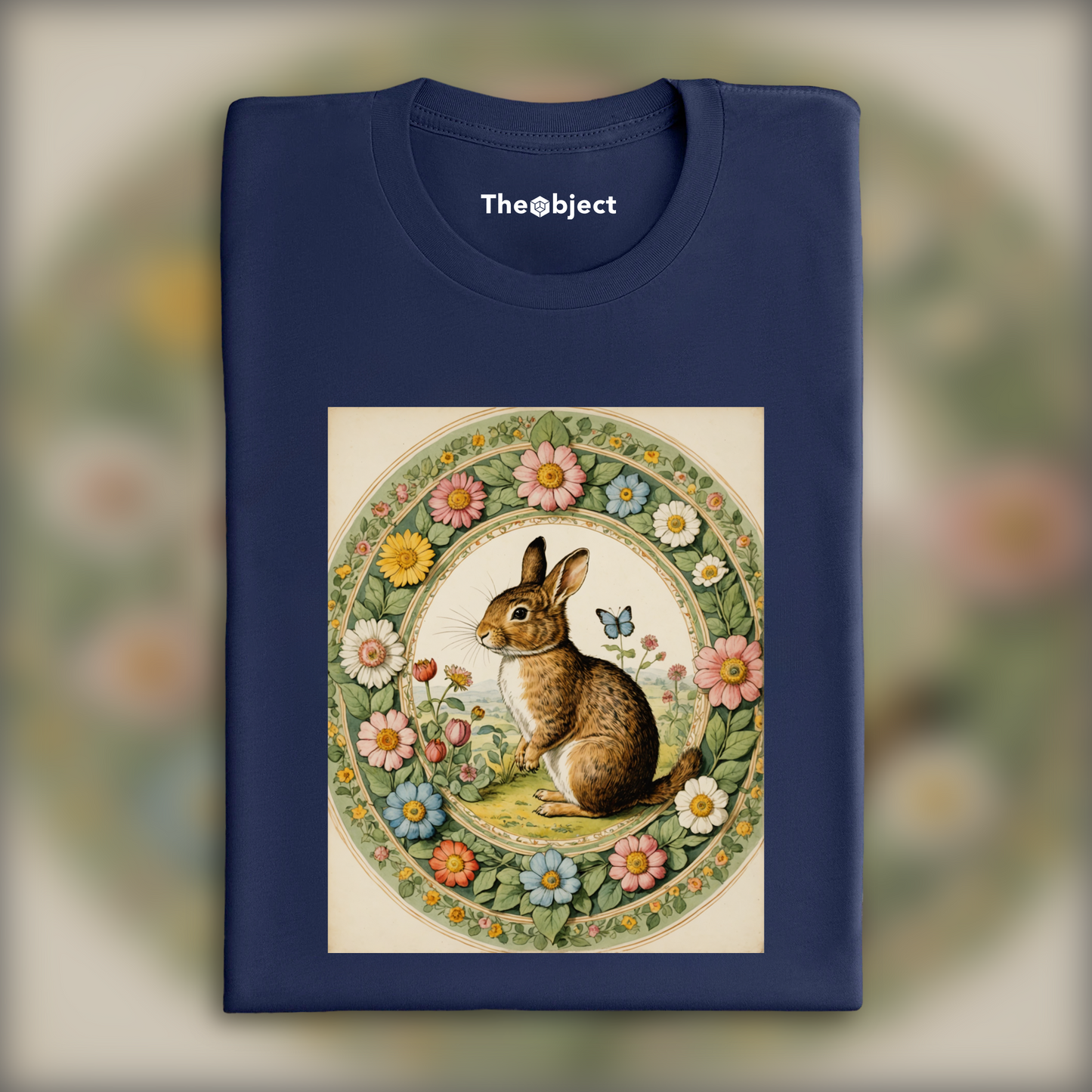 T-Shirt - Charming tales, delicate British watercolors - 3919150240