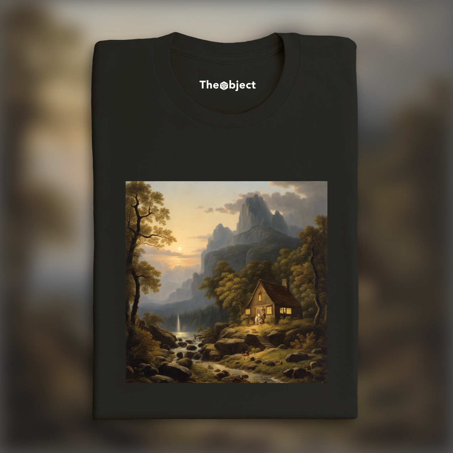 T-Shirt - Paysages romantiques, beauté naturelle et profondeur spirituelle, Gemmes - 2668816547