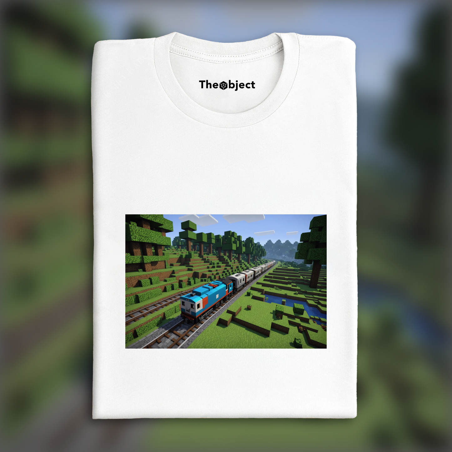 T-Shirt - Minecraft, Train - 673608277