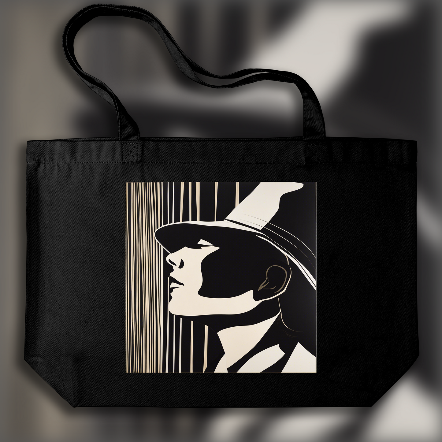 Tote bag - New American Realism, Shadow - 892632785