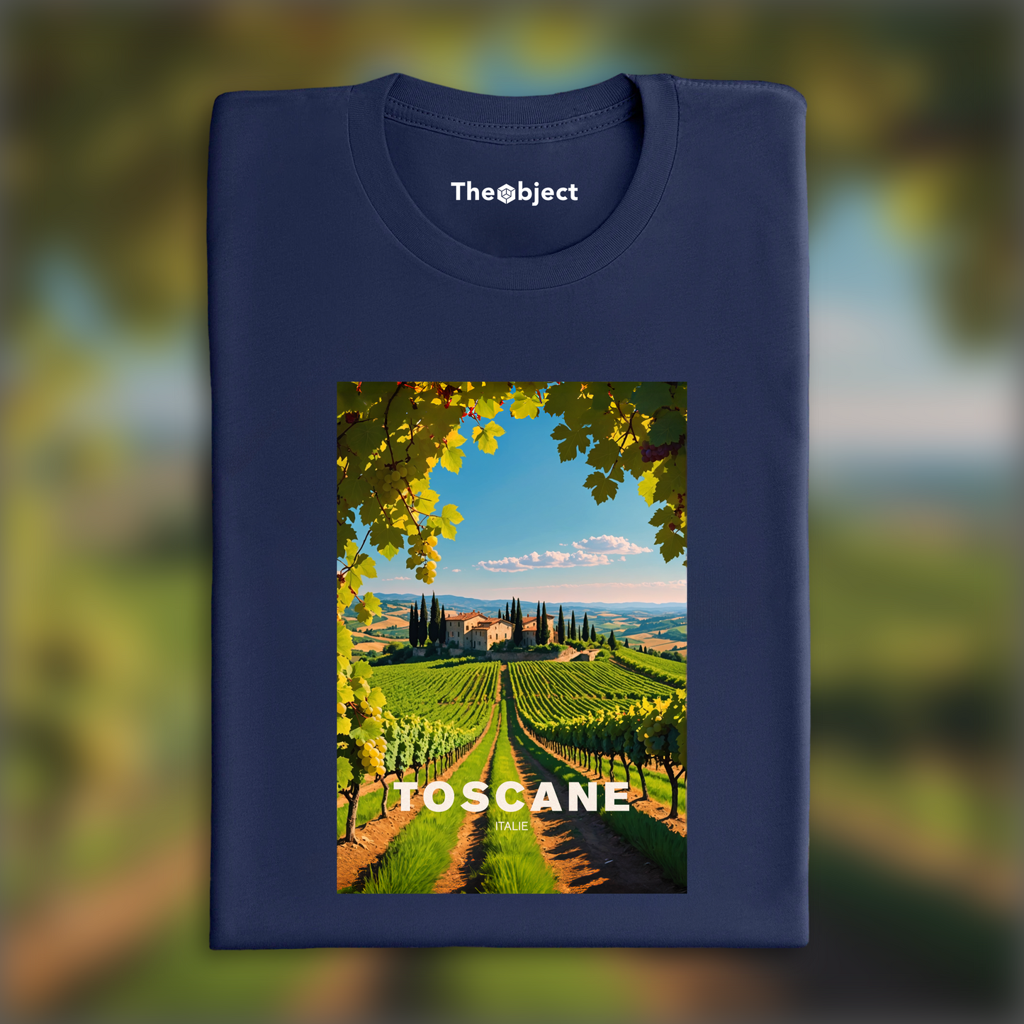 T-Shirt - Vignoble en Toscane