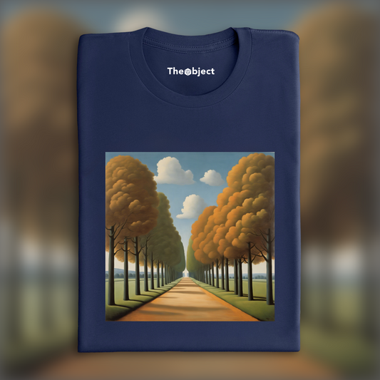 T-Shirt - Belgian surrealism, Road - 3955380855