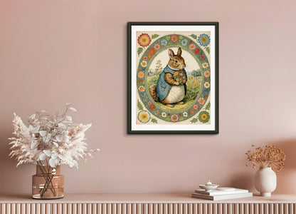 Poster with metal frame: Beatrix Potter, 