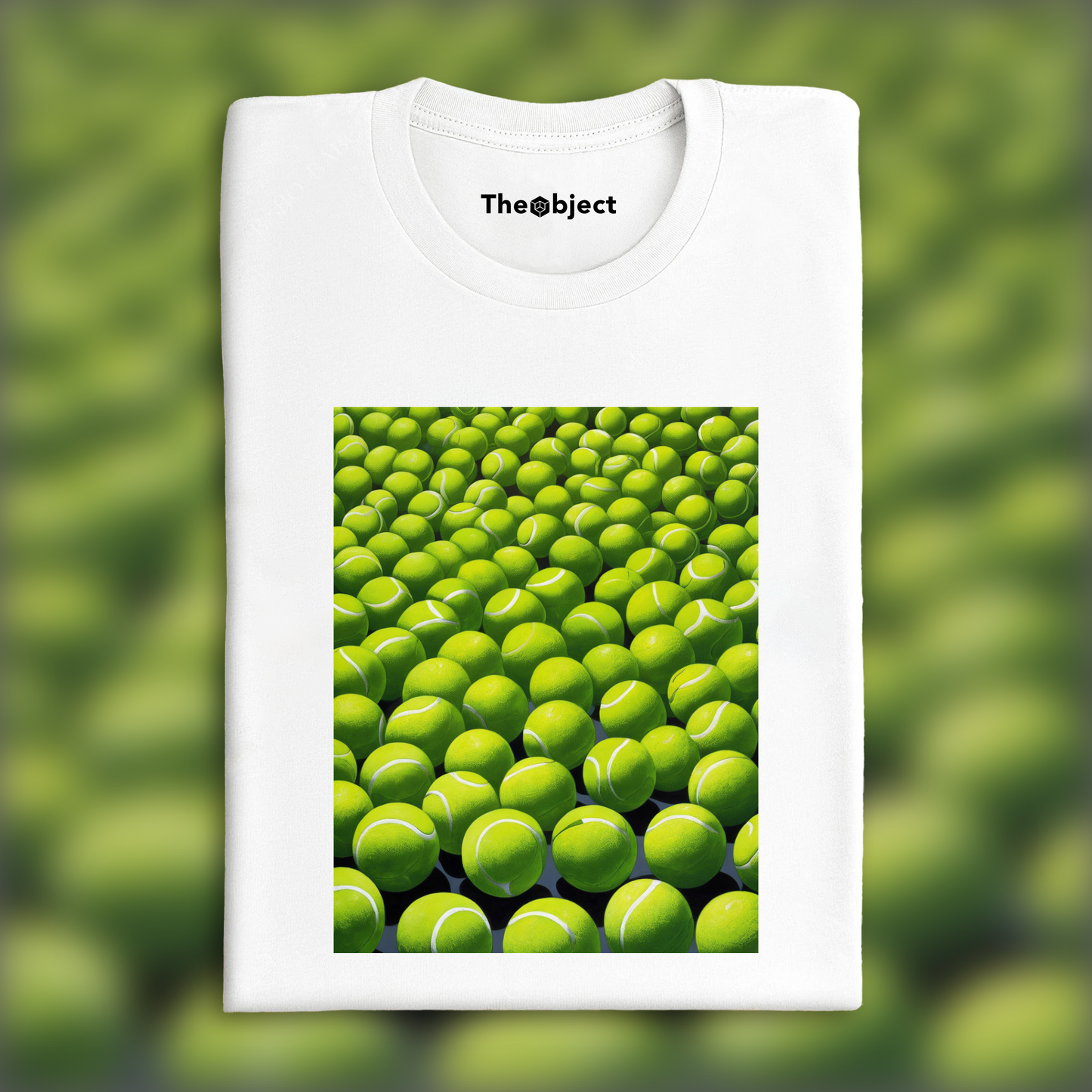 T-Shirt - Belgian surrealism, tennis balls - 2169015337