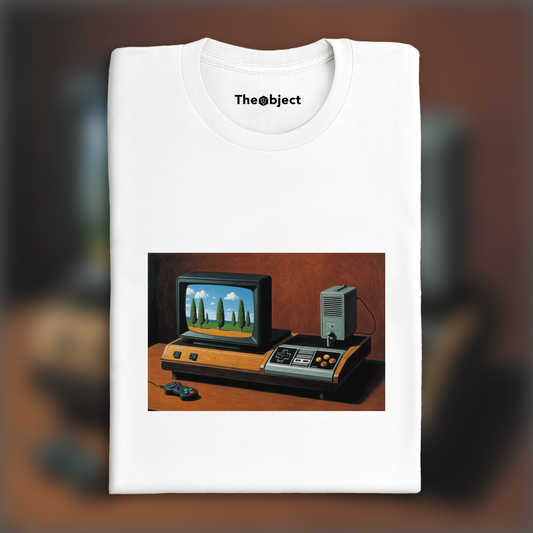 T-Shirt - Belgian surrealism, Video game console - 475274688