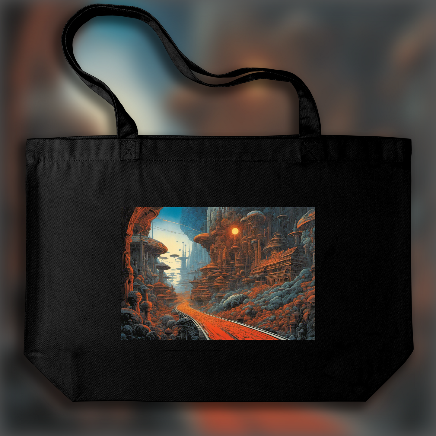 Tote bag - Métal hurlant (bande déssinée), Route - 2890724783