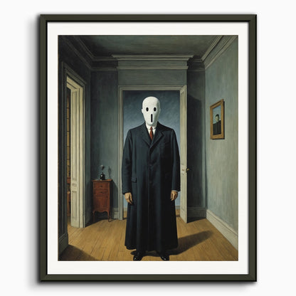 Poster: Belgian surrealism, A Ghost
