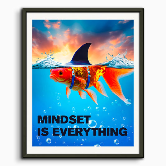 Poster - Mindset is everything - 2720291640