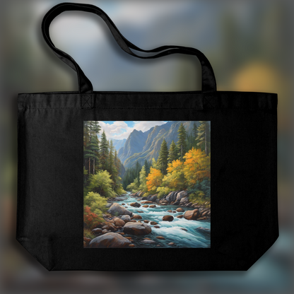 Tote bag - Harlem Renaissance, River - 2171388452