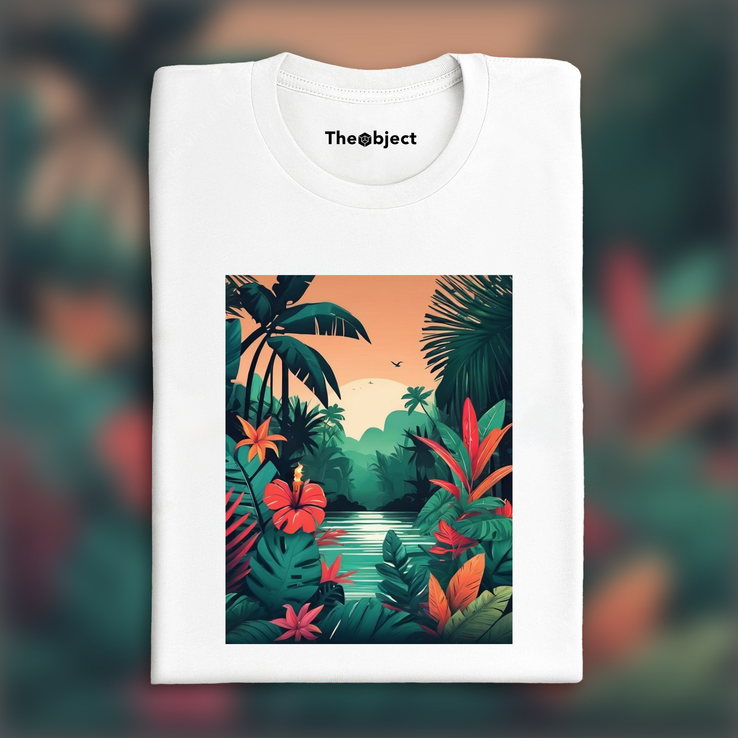 T-Shirt - Jungle tropicale, Bougie - 519625631