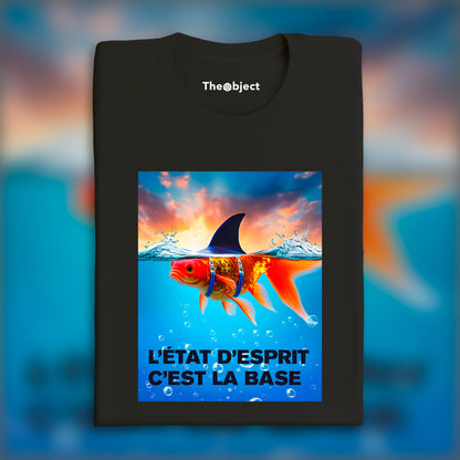 T-Shirt - L'état d'esprit, c'est la base - 2720291640