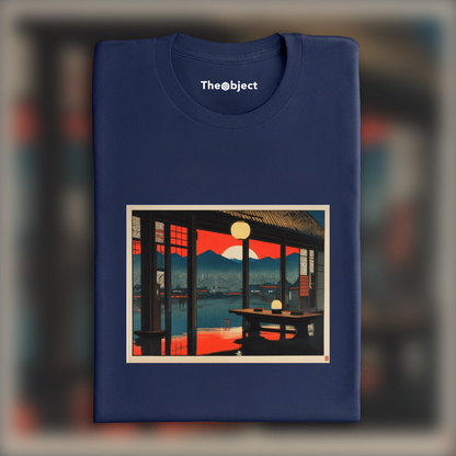 T-Shirt - Poetic ukiyo-e views, fleeting moments, blade runner - 2864586527