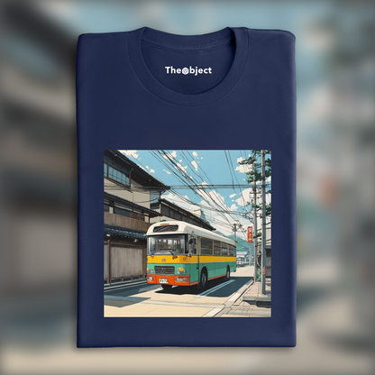 T-Shirt - Estampes japonaises à la beauté délicate, Bus - 911299387