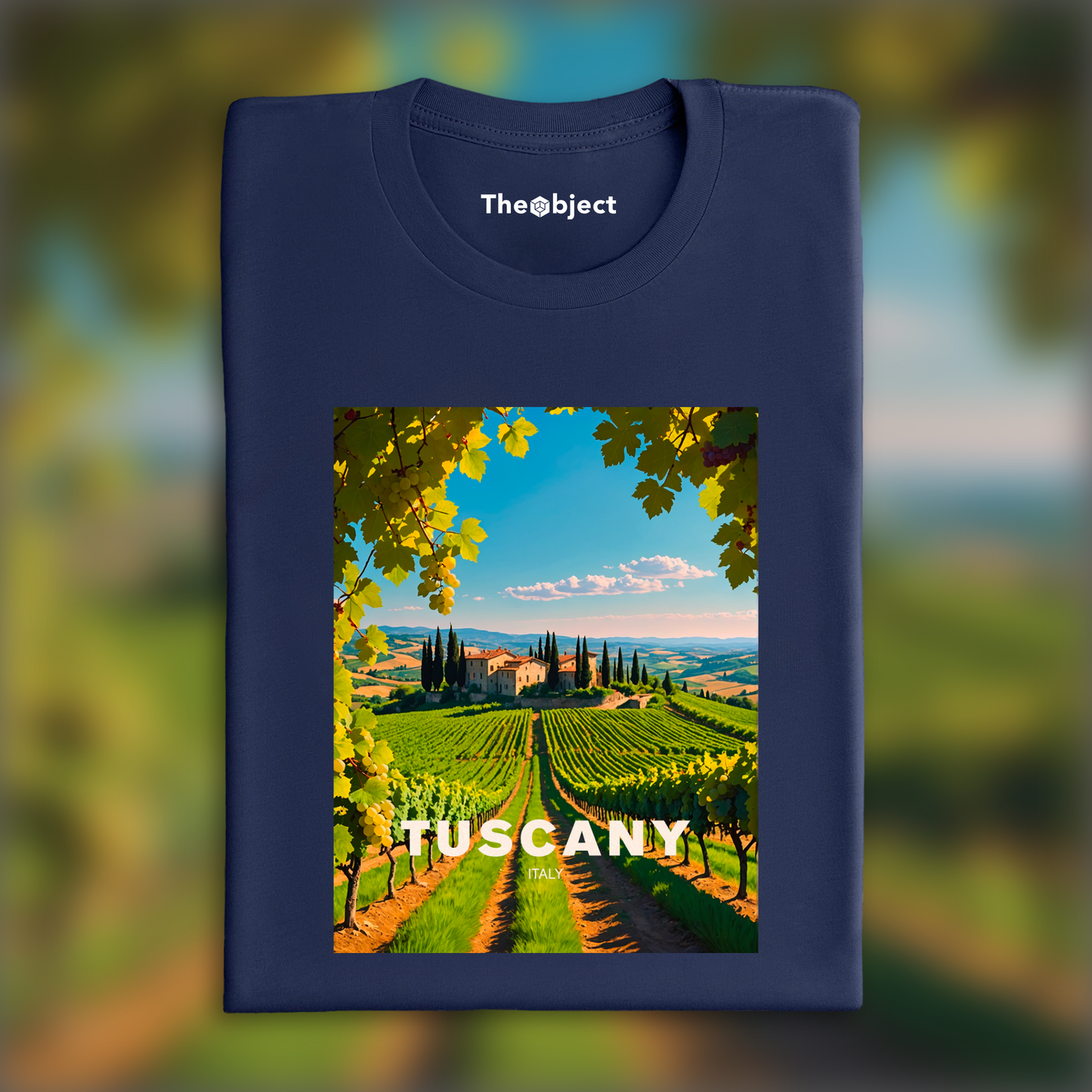 T-Shirt - Vineyard in Tuscany - 2647642246