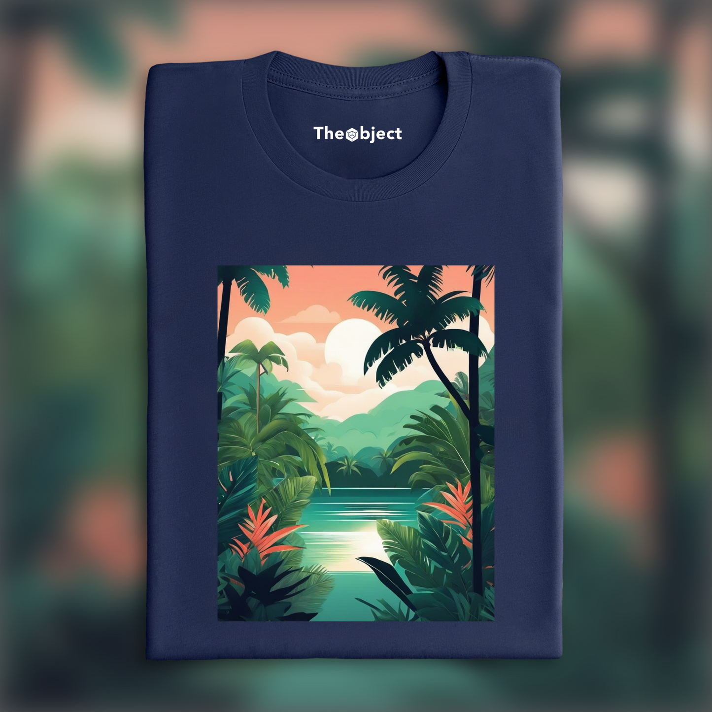 T-Shirt - Jungle tropicale, Yoga - 3099939597