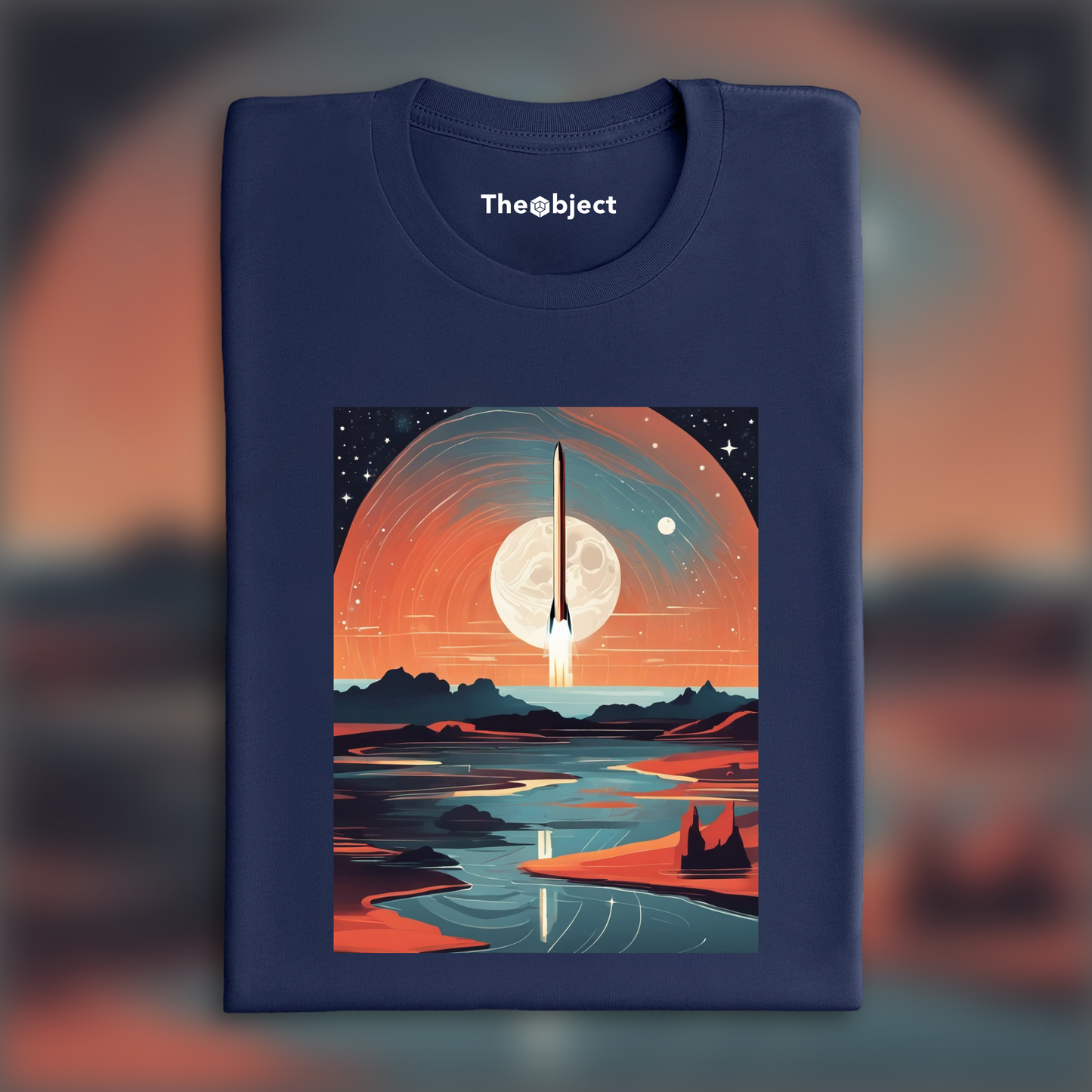 T-Shirt - Clean, modern and edgy American illustration, Astro - 701906737