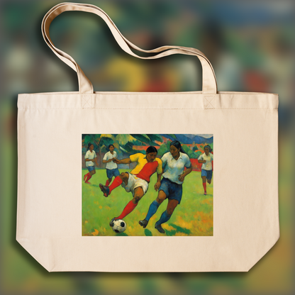 Tote bag - Vivid exploration of exotic landscapes, mysticism and primal beauty, Soccer - 3980587050