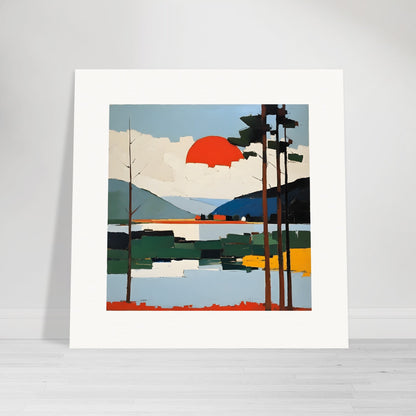 Affiche - Nicolas de Staël, Lac - 1347242041