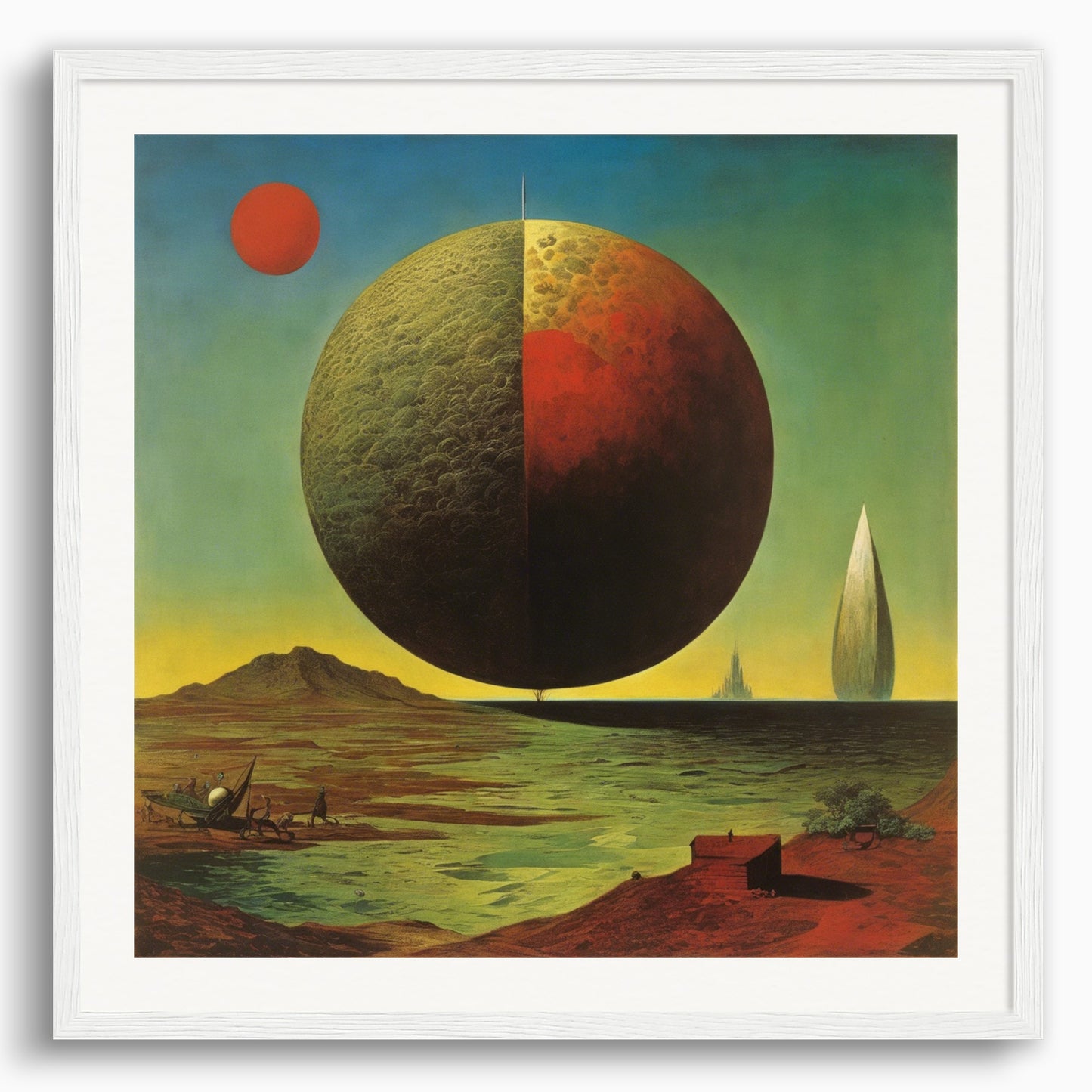 Poster: Max Ernst, Earth