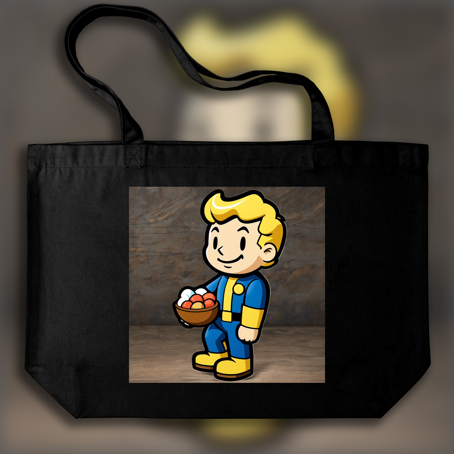 Tote bag - Atmosphère Fallout (jeu vidéo), Oeuf  - 2960618000