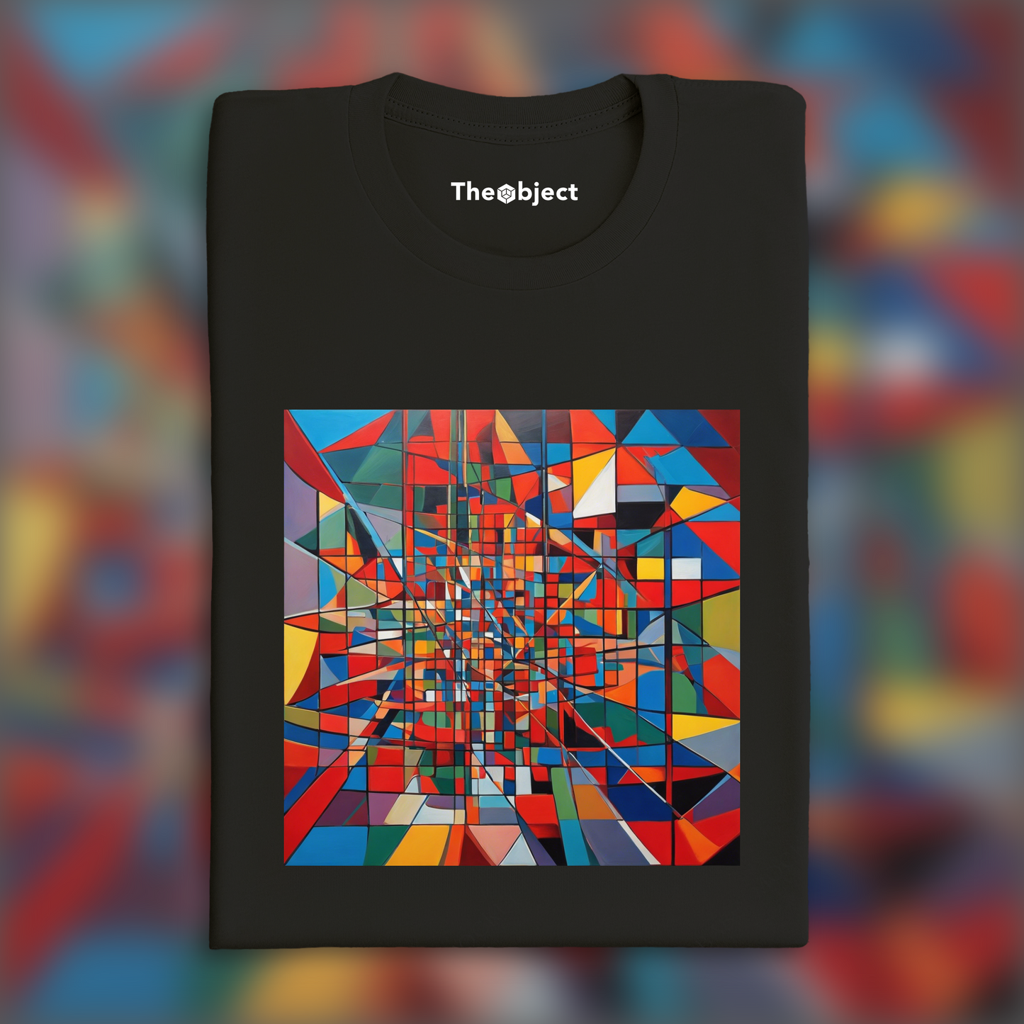 T-Shirt - Expressionisme abstrait canadien, Cube - 1143624719