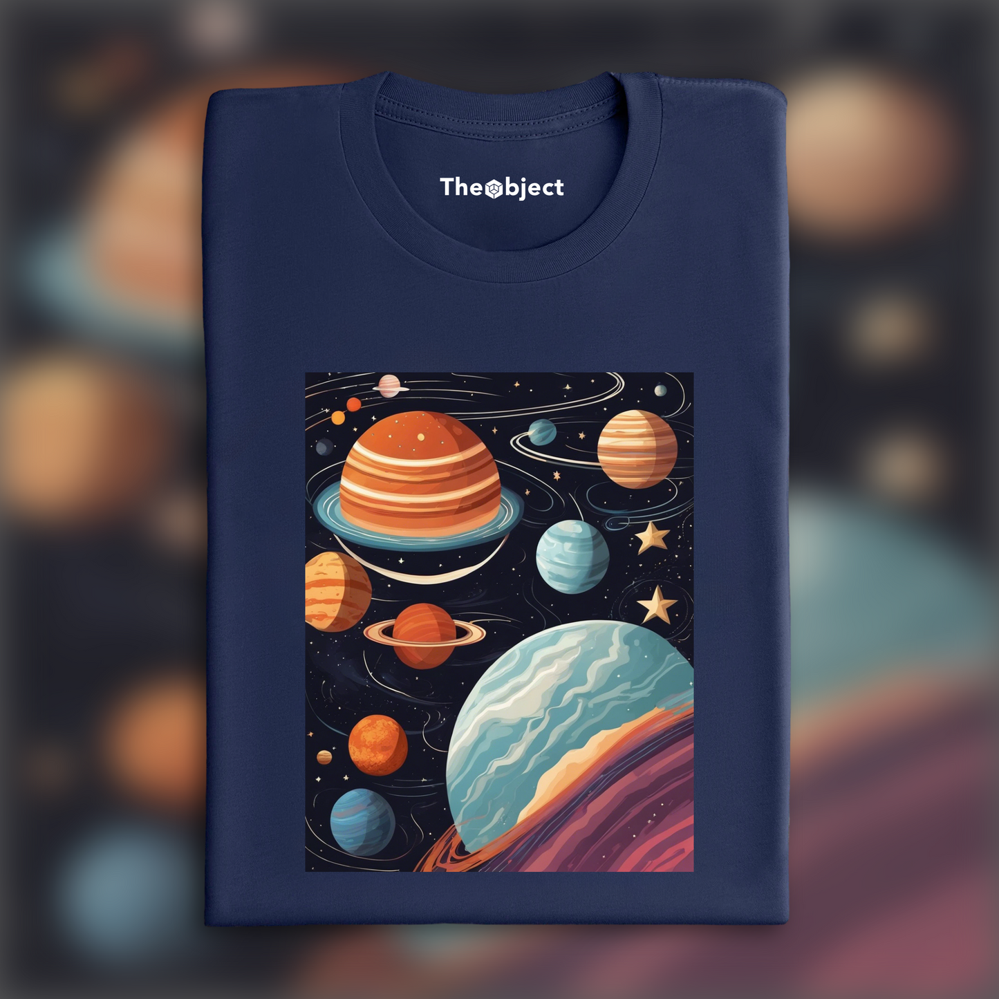 T-Shirt - Illustration épurée américaine, moderne et nerveuse, Astro - 1609277127