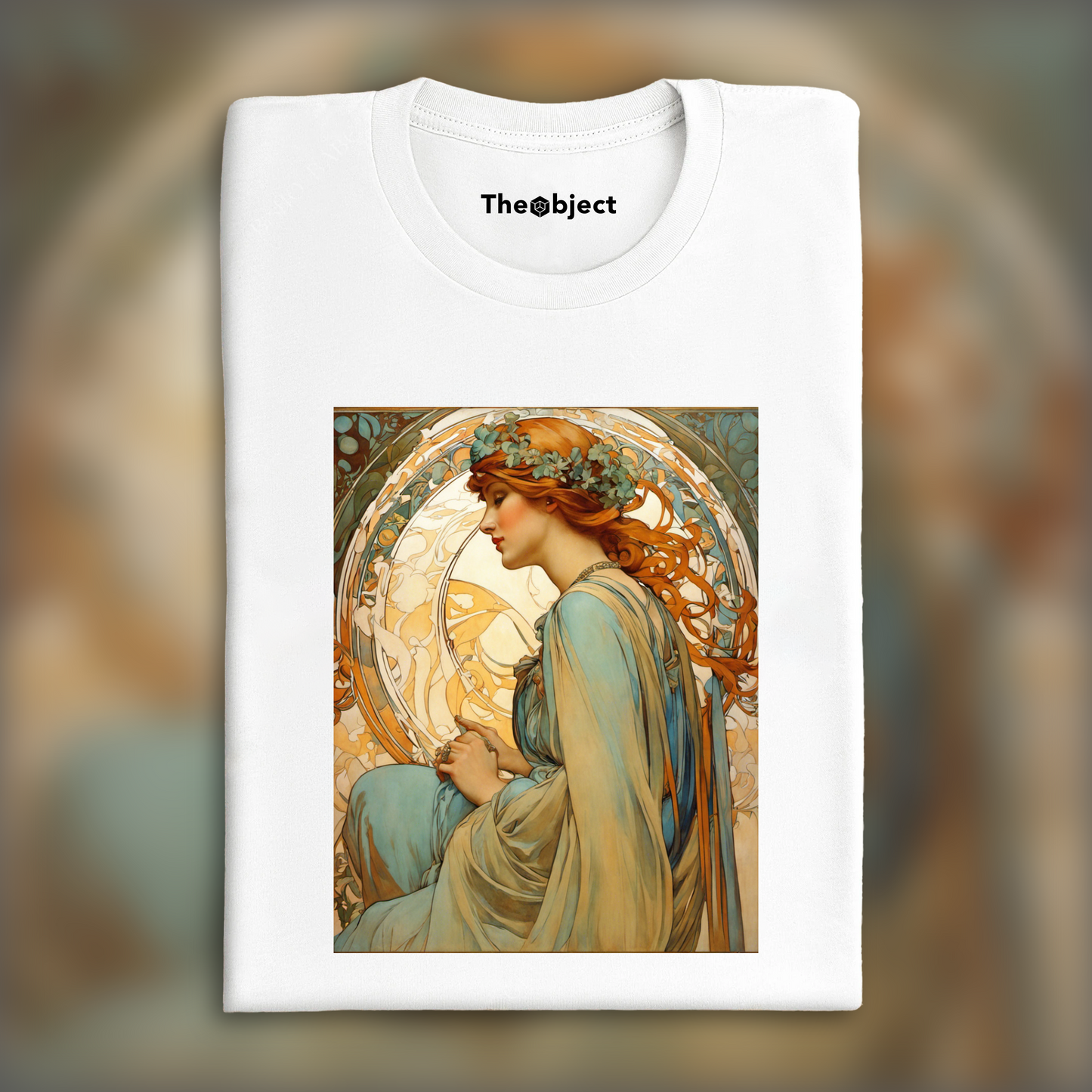 T-Shirt - Enchanting fusion of ornate lines and flowing shapes, Women - 3910683365