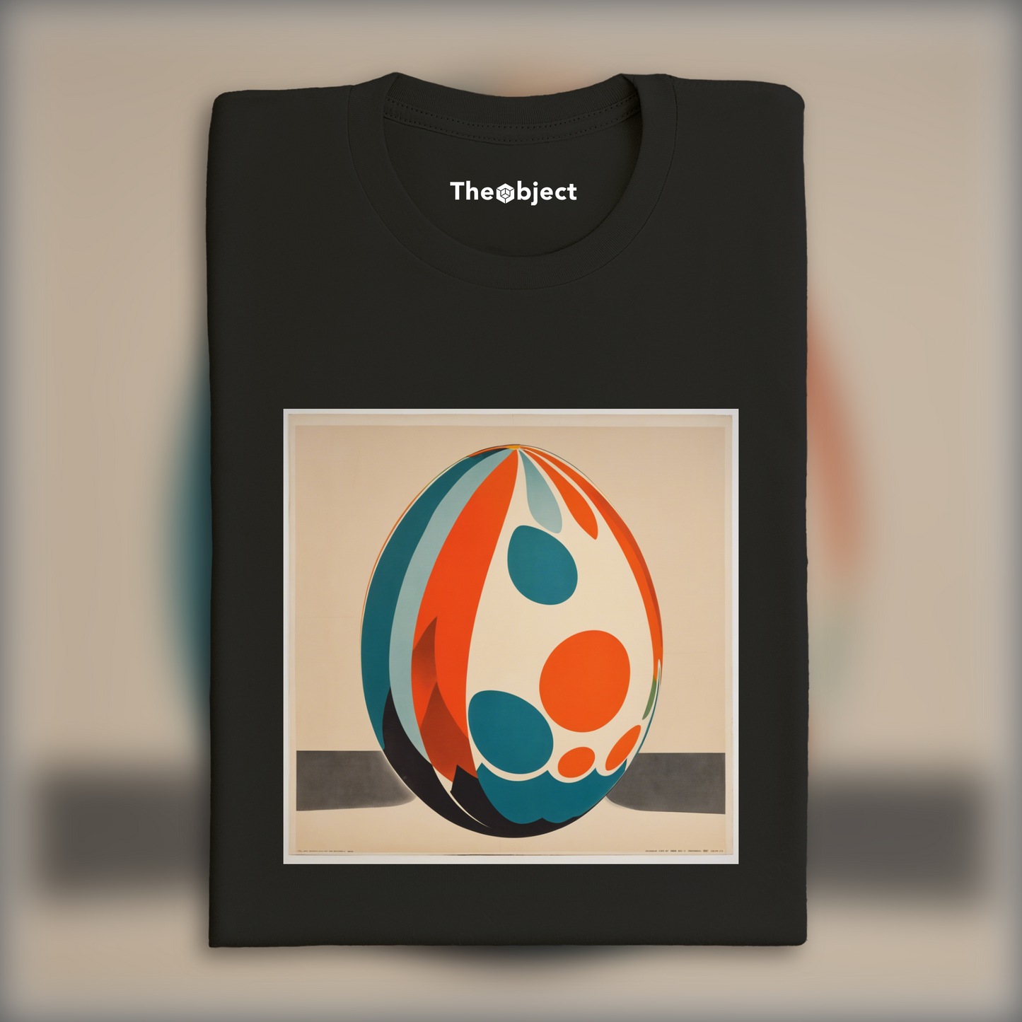 T-Shirt - American poster from the 60s, Egg - 139827567