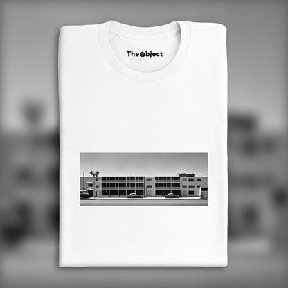 T-Shirt - Architectural and industrial elements, black and white, Space Invaders - 1527544656