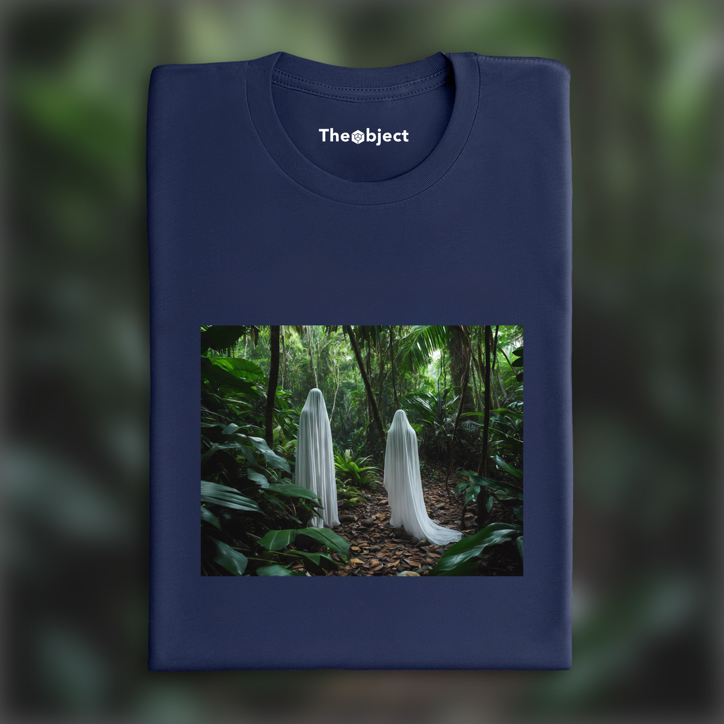 T-Shirt - Photographie réaliste, Ghost in The Seychelles in jungle - 3444550047