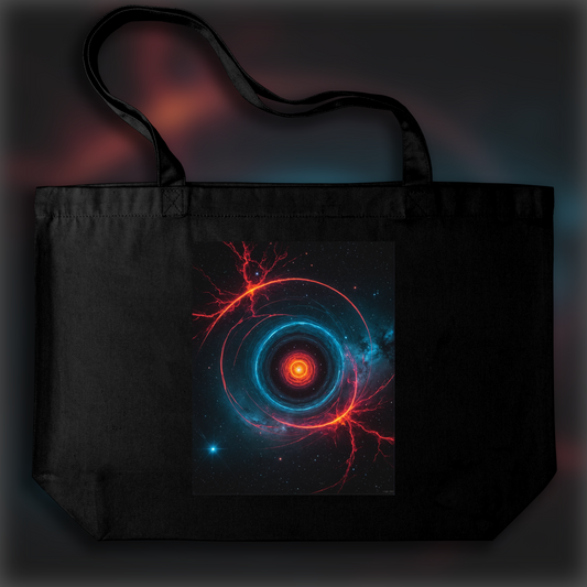 Tote bag - Néon luminescent photolab, Astronomie - 2835976822