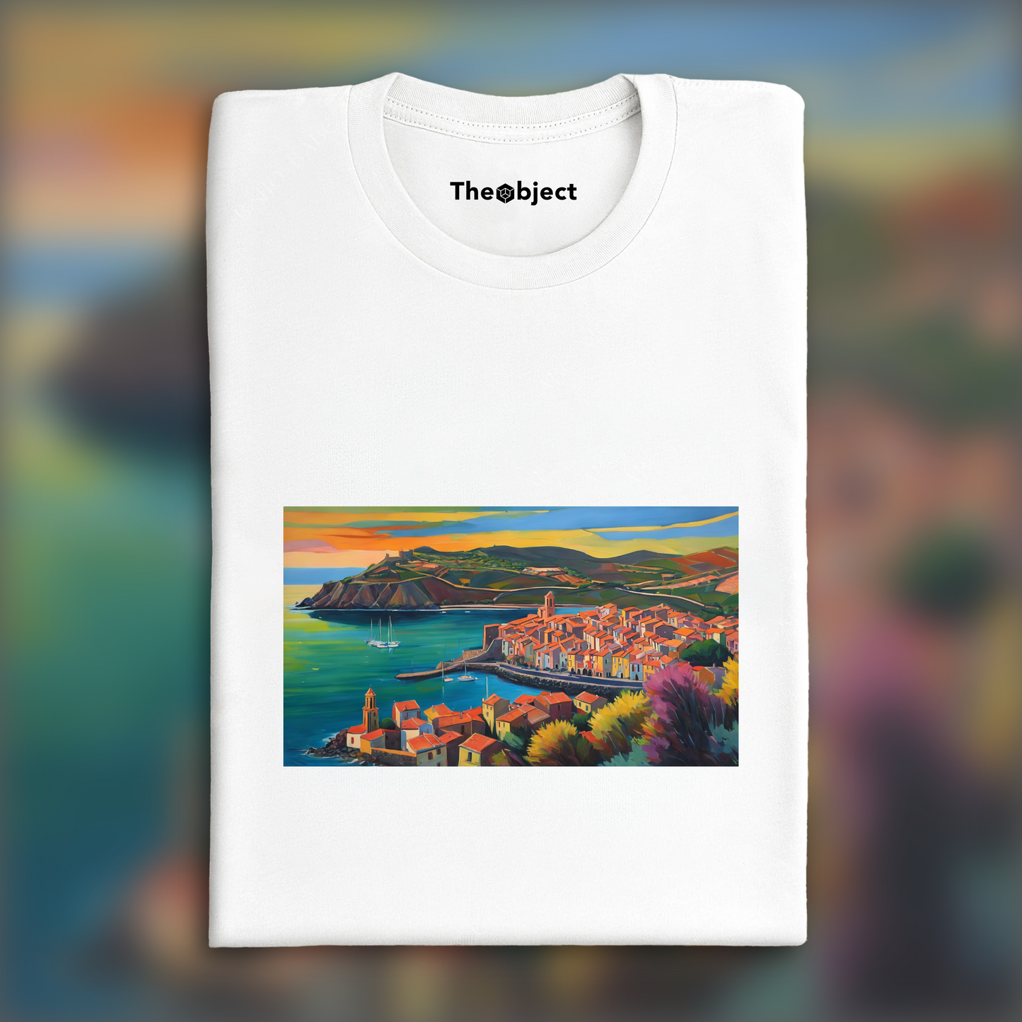 T-Shirt - collioure, Paysage exoplanète - 780573905