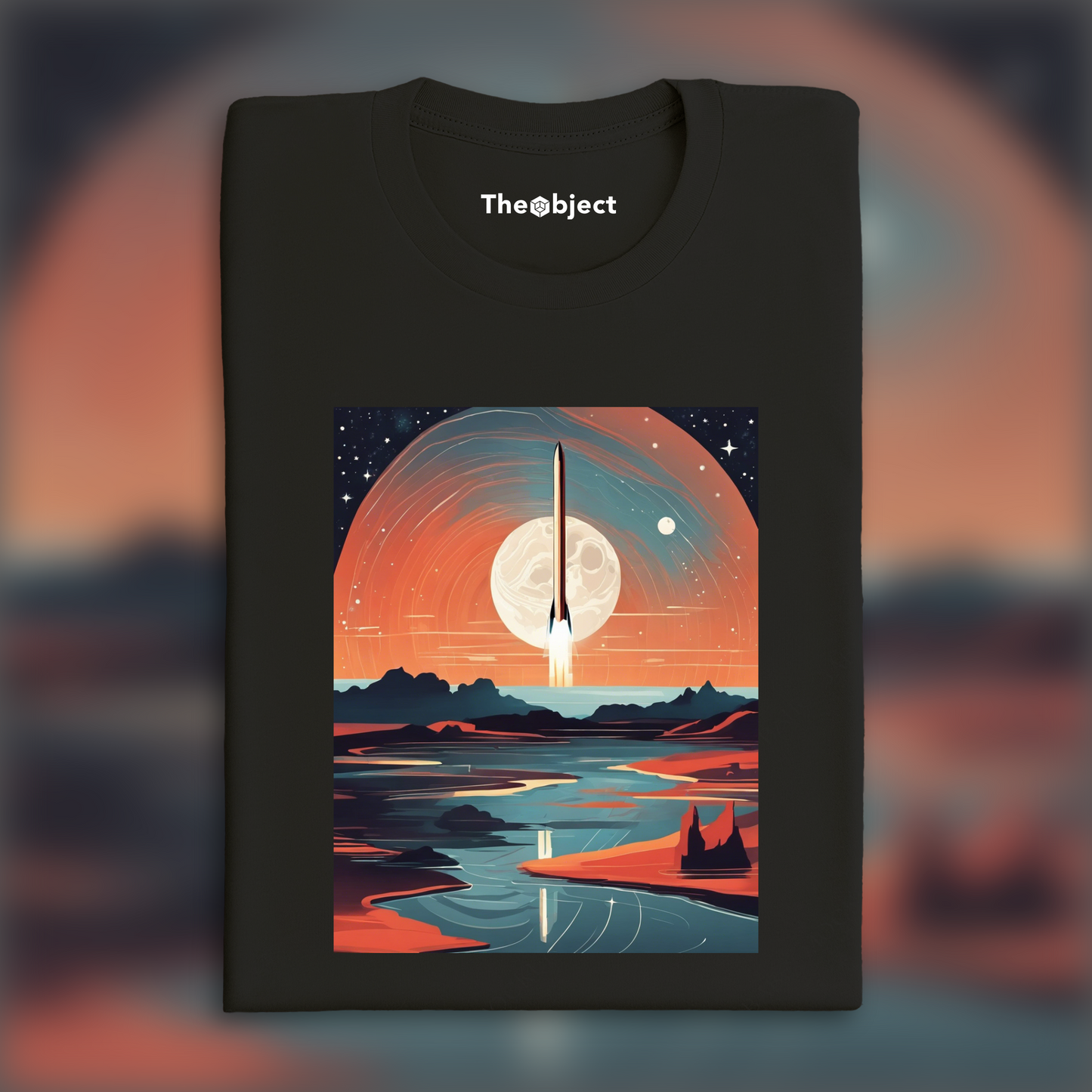 T-Shirt - Clean, modern and edgy American illustration, Astro - 701906737