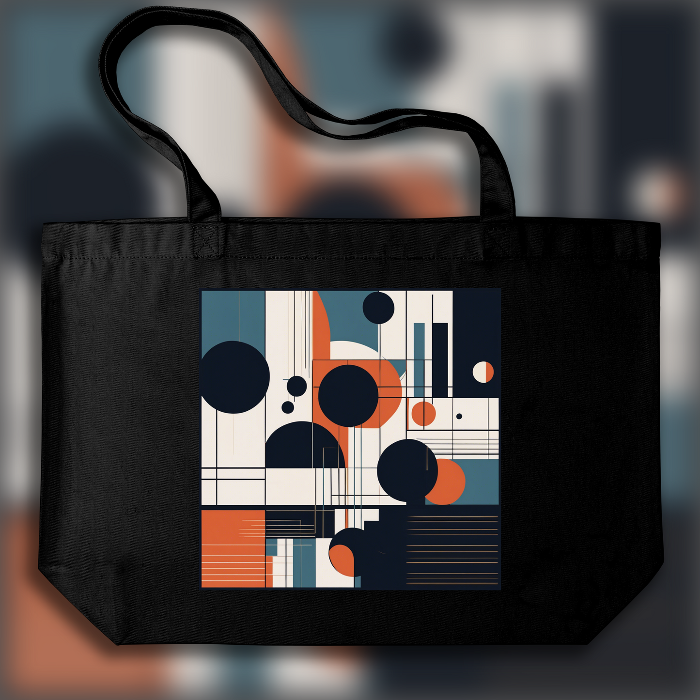 Tote bag - Minimalist abstract art, Astronomy - 1858737170