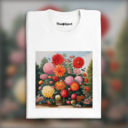 T-Shirt - Botanical Garden, bouquet of giant flowers - 3532402484