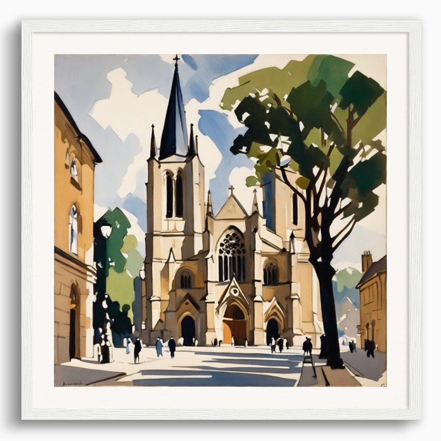 Poster: Samuel Peploe, Cathedral