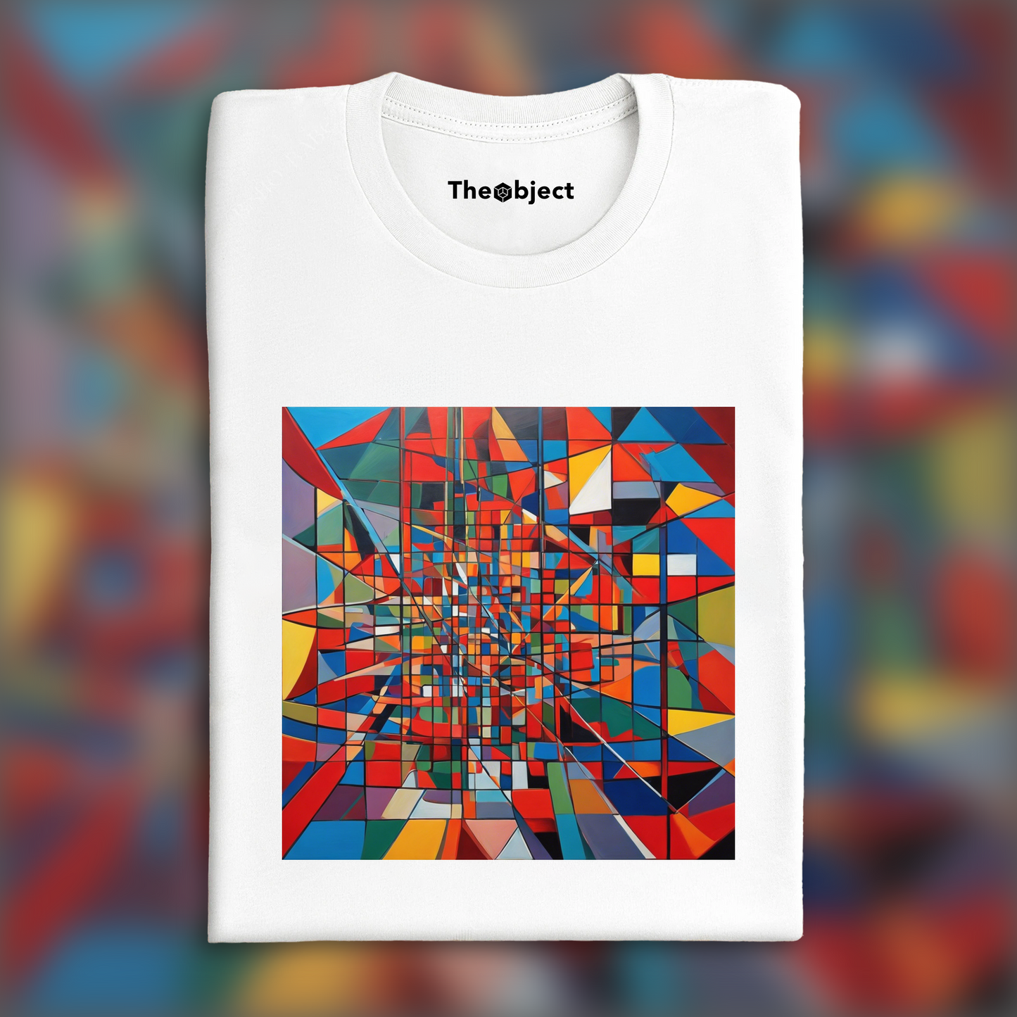 T-Shirt - Expressionisme abstrait canadien, Cube - 1143624719