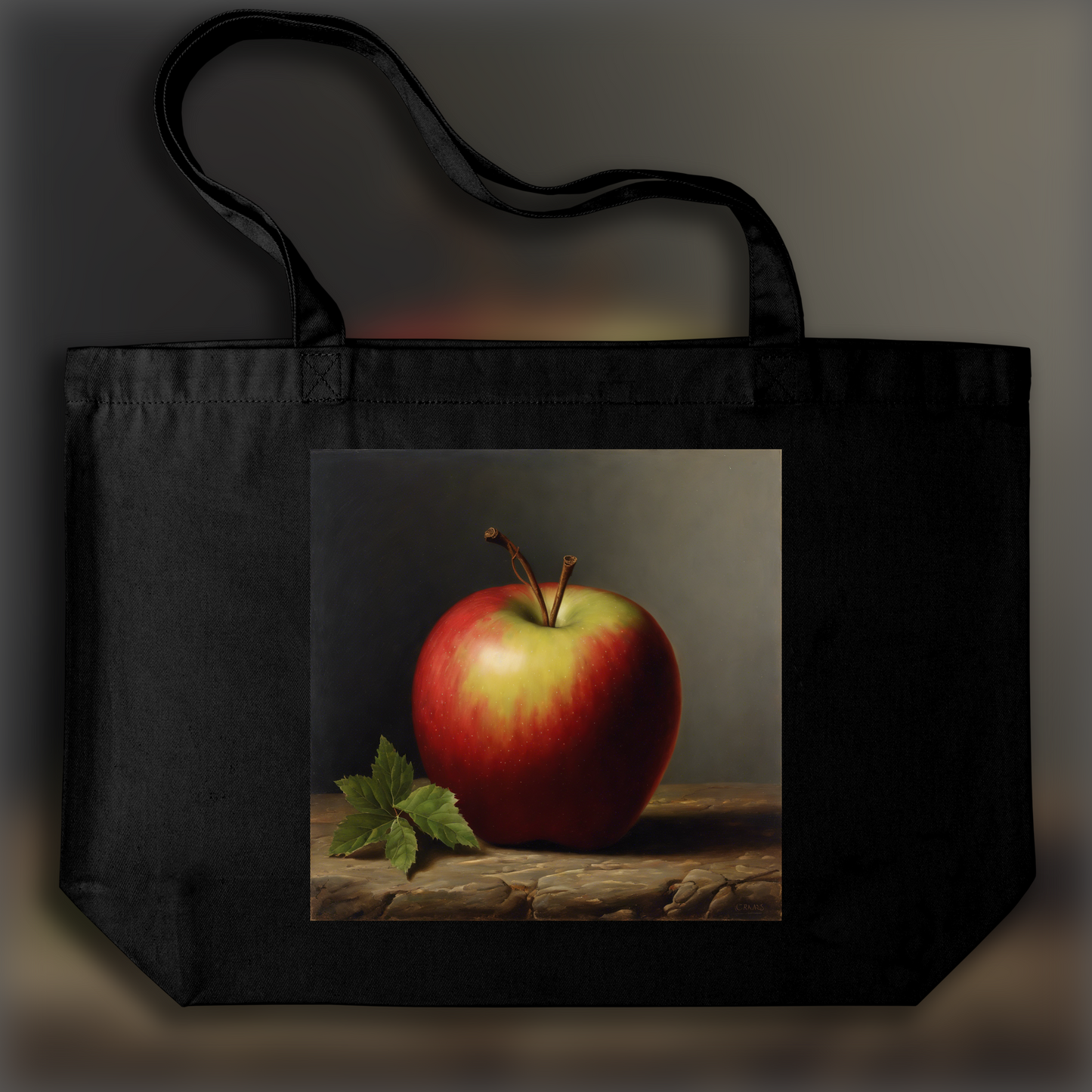 Tote bag - Paysages romantiques, beauté naturelle et profondeur spirituelle, Pomme - 3422545522