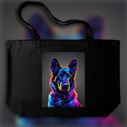 Tote bag - Photolab luminescent neon, Dog - 463591450