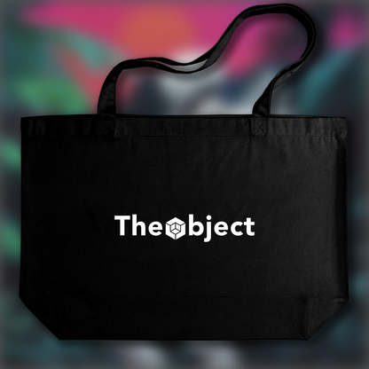 Tote bag - Neon punk, a white ghost in the shell cyborg in the Seychelles jungle - 2131885836