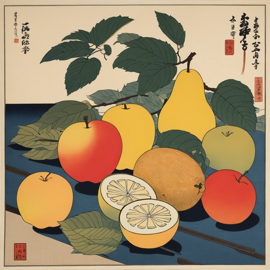 Image - Ukiyo-e, Fruits - 2261737368