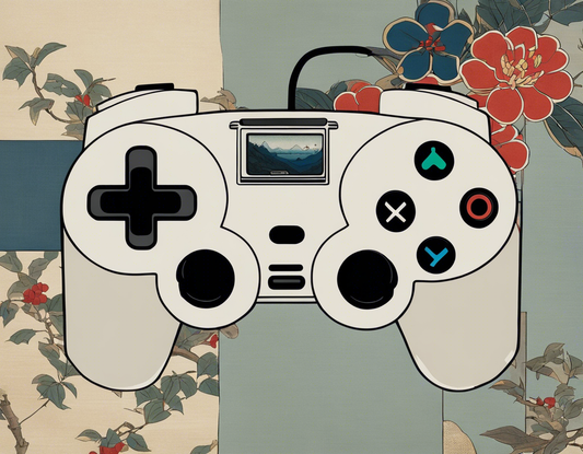 Image - Poetic ukiyo-e views, fleeting moments, a gamepad - 1962994788