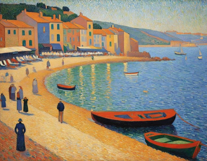 Image - Chef-d'œuvre pointilliste, Collioure - 1012039516