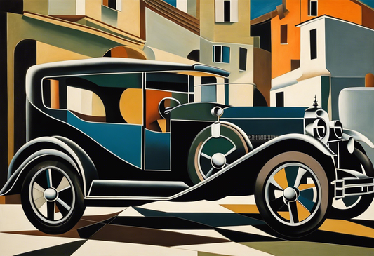 Image - Cubism with geometric precision, Car - 1938256568