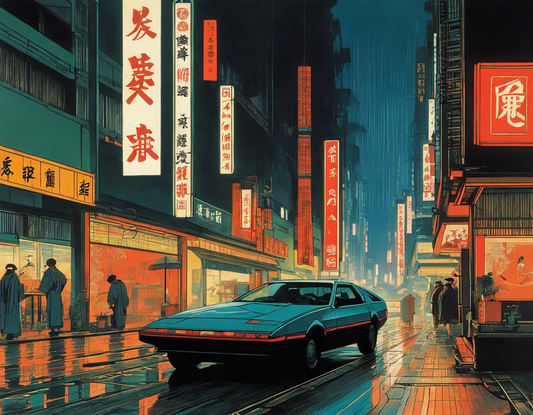 Image - Vues poétiques ukiyo-e, moments fugaces, blade runner - 542869695