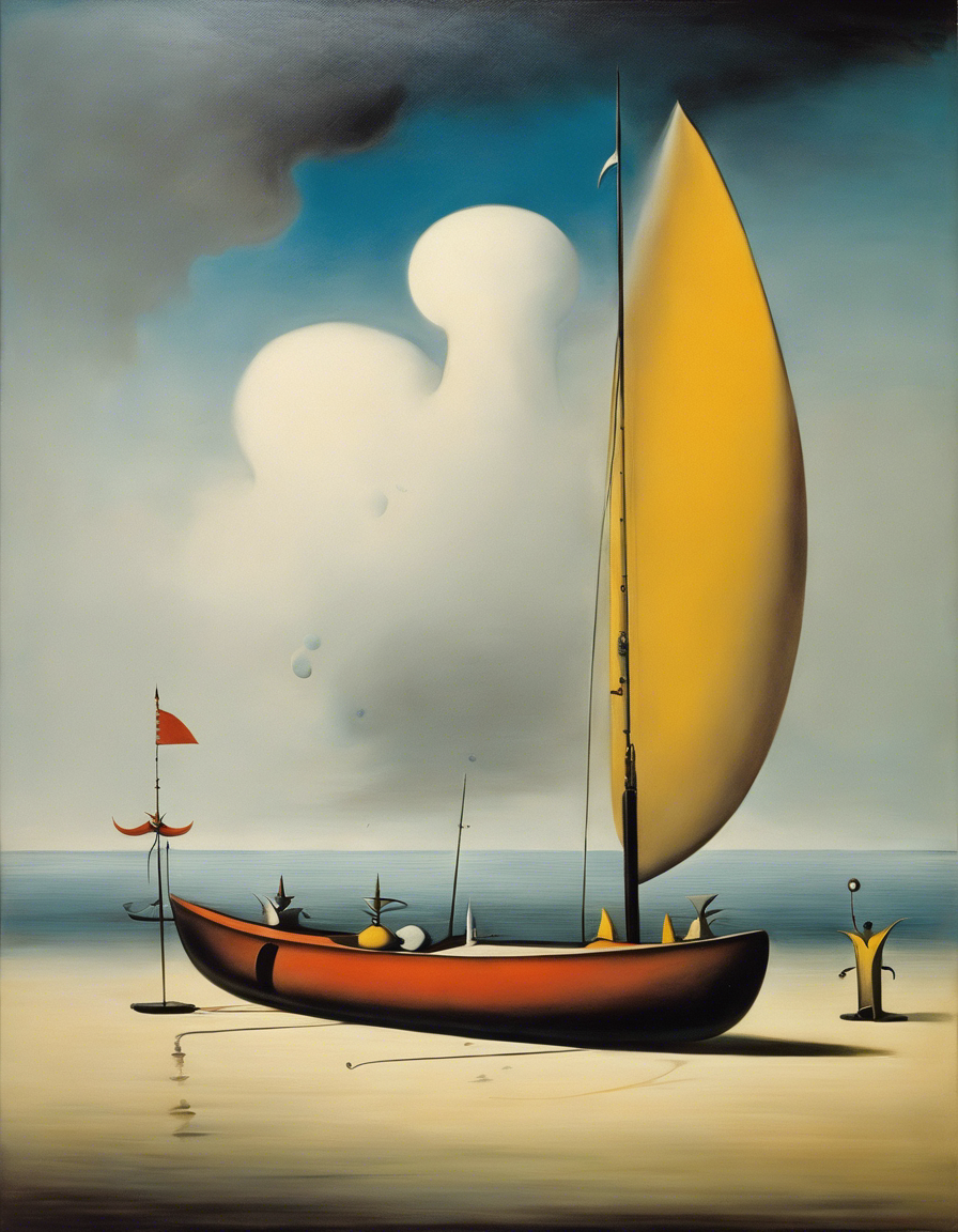 Image - Enigmatic surrealism, Kayak - 1377717376